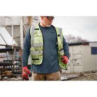 T-shirt de travail hybride, Hommes, Petit, Bleu Nassau Supply