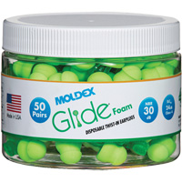 Glide&reg; Foam Earplugs, Bulk - Canister Nassau Supply