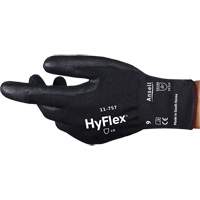 Gants r&eacute;sistant aux coupures Hyflex 11-757, Taille 6, Calibre 18, Rev&ecirc;tement Polyur&eacute;thane, Enveloppe en Intercept, ASTM ANSI niveau A7/EN 388 niveau F Nassau Supply