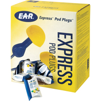 Bouchons d'oreilles rapides de style capsule E-A-R, Sans cordon, Vrac - Sachet coussin, 25 dB NRR, Taille unique Nassau Supply