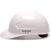 Casquette antichocs Ridgeline, Suspension &agrave; douille, Blanc Nassau Supply