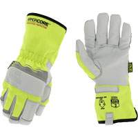 Gants de protection haute visibilit&eacute; contre les &eacute;pingles, Taille Petit, Rev&ecirc;tement Polyur&eacute;thane, Enveloppe en DuraHide, ASTM ANSI niveau A5 Nassau Supply