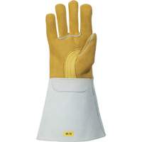 Gants de soudage TIG, Cuir fleur de d'&eacute;lan, Taille Petit Nassau Supply