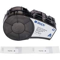 Aggressive Adhesive Multi-Purpose Labels with Ribbon, Black Nassau Supply