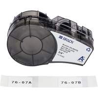 Aggressive Adhesive Multi-Purpose Labels with Ribbon, Black Nassau Supply