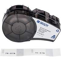 Harsh Environment Multi-Purpose Labels with Ribbon, Black Nassau Supply