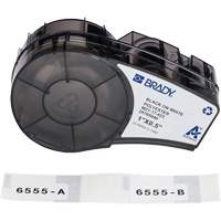 Harsh Environment Multi-Purpose Labels with Ribbon, Black Nassau Supply