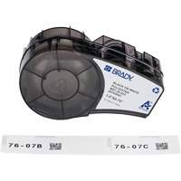 Harsh Environment Multi-Purpose Labels with Ribbon, Black Nassau Supply