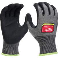 High-Dexterity Dipped Gloves, Size Large, 18 Gauge, Nitrile Coated, Nylon/Polyethylene/Tungsten Shell, ASTM ANSI Level A9/EN 388 Level F SHB050 | Nassau Supply