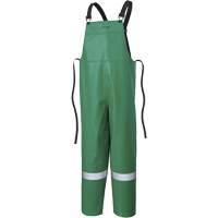 CA-43<sup>®</sup> FR Chemical- & Acid-Resistant Safety Bib Pants, Small, Green SHB227 | Nassau Supply