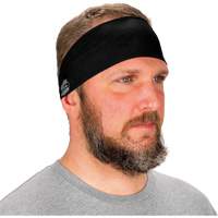 Chill-Its 6634 Cooling Headband, Black Nassau Supply
