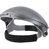 Fibre-Metal&reg; 7" Crown Noryl&reg; Faceshield Headgear, Ratchet Suspension Nassau Supply