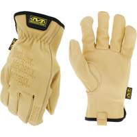Driver's Work Gloves, 8, Grain Cowhide Palm Nassau Supply