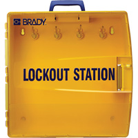 Ready Access Lockout Station, None Padlocks, 40 Padlock Capacity, Padlocks Not Included SHB869 | Nassau Supply