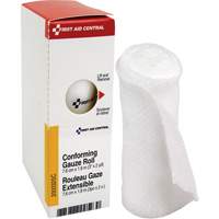 Recharge de bandage en gaze &eacute;tirable et conforme SmartCompliance, Rouleau, 6' lo x 3" la, St&eacute;rile, Dispositif m&eacute;dical Classe 1 Nassau Supply