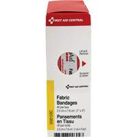 Recharge de bandages adh&eacute;sifs SmartCompliance, Rectangulaire/carr&eacute;e, 3", Tissu, Non st&eacute;rile Nassau Supply