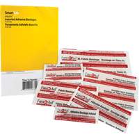 Recharge de bandages adh&eacute;sifs SmartCompliance, Assorti, Tissu/Plastique, Non st&eacute;rile Nassau Supply