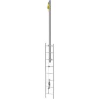 Latchways<sup>®</sup> Vertical Ladder Lifeline with SRL Ladder Extension Post Kit, Stainless Steel SHC056 | Nassau Supply