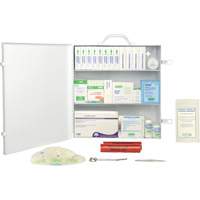 First Aid Kit, CSA Type 2 Low-Risk Environment, Large (51-100 Workers), Metal Box SHC215 | Nassau Supply