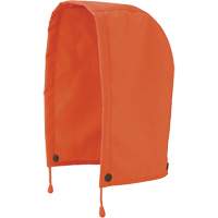 5400H Capuchon de veste de s&eacute;curit&eacute; imperm&eacute;able 300D Trilobal antid&eacute;chirure, Orange haute visibilit&eacute;, Polyester Nassau Supply