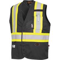 7729 Veste r&eacute;sistante aux arcs &eacute;lectriques FR-Tech, Petit, Noir, 10 cal/cm² Nassau Supply