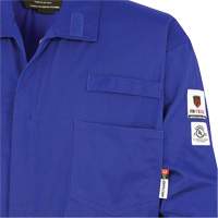 7779 Combinaison ignifuge r&eacute;sistant aux arcs &eacute;lectriques FR-Tech 88/12, Taille 36, Bleu royal Nassau Supply