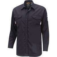 7742 Chemise de s&eacute;curit&eacute; ignifug&eacute;e FR-Tech, Petit, Bleu marin Nassau Supply