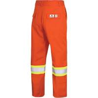 7763 Pantalon de s&eacute;curit&eacute; haute visibilit&eacute; r&eacute;sistant aux arcs &eacute;lectriques FR-Tech 88/12, 30, x 30, Orange haute visibilit&eacute;, 9,7 cal/cm² Nassau Supply