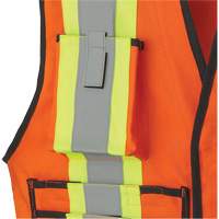 7732 Veste d'arpenteur ignifuge et r&eacute;sistant aux arcs &eacute;lectriques FR-Tech, Petit, Orange haute visibilit&eacute;, 9,7 cal/cm² Nassau Supply