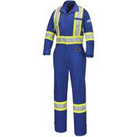 7704W Combinaison FR-Tech ignifuge/contre les arcs pour femme, Taille T-petit, Bleu royal, 10 cal/cm² Nassau Supply