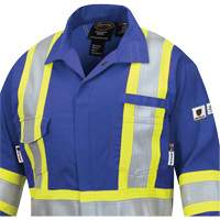 7704W Combinaison FR-Tech ignifuge/contre les arcs pour femme, Taille T-petit, Bleu royal, 10 cal/cm² Nassau Supply