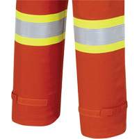 7702W Combinaison FR-Tech ignifuge/contre les arcs pour femme, Taille T-petit, Orange haute visibilit&eacute;, 10 cal/cm² Nassau Supply