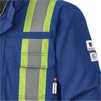 5523 Manteau de s&eacute;curit&eacute; ignifuge, Petit, Bleu royal, 58 cal/cm² Nassau Supply
