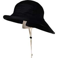 D5050 Black Dry King&reg; Offshore Traditional Sou'wester Hat, Small, Black, Rubber Nassau Supply