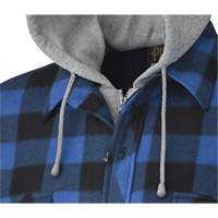 415SS Quilted Hooded Shirt, Men's, Small, Multi-Colour Nassau Supply