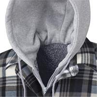 415BG Quilted Hooded Shirt, Men's, X-Small, Multi-Colour Nassau Supply