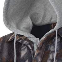 415CM Quilted Hooded Shirt, Men's, X-Small, Multi-Colour Nassau Supply