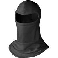 C214BK Cagoule &agrave; un trou en tricot moyen, Noir, Nomex Nassau Supply