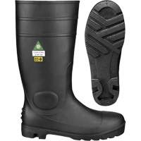 Safety Boots, PVC, Steel Toe, Size 3 SHE683 | Nassau Supply