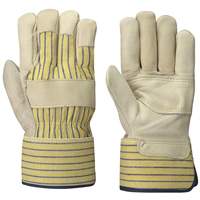Fitter's Gloves, One Size, Grain Cowhide Palm SHE728 | Nassau Supply