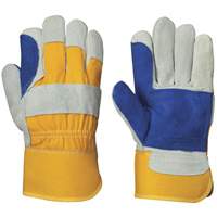 Fitter's Gloves, One Size, Split Cowhide Palm SHE729 | Nassau Supply