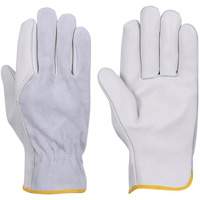 Beige Driver's Gloves, Small, Grain Cowhide Palm SHE731 | Nassau Supply