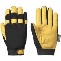 891 Gants ergonomiques isol&eacute;s de m&eacute;canicien, Paume Cuir fleur de ch&egrave;vre, Taille Petit Nassau Supply