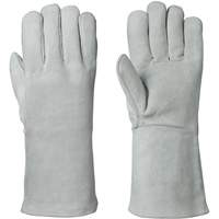 Fleece-Lined Welder's Gloves, Split Cowhide, Size Large SHE747 | Nassau Supply