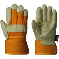 Insulated Fitter's Gloves, One Size, Grain Cowhide Palm, Boa Inner Lining SHE772 | Nassau Supply