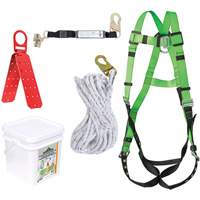 RK8-50 Ensemble de protection contre les chutes &agrave; illets, Trousses pour couvreur de toit Nassau Supply