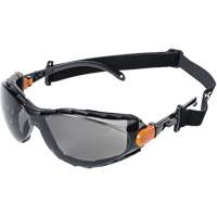 XPS502 Sealed Safety Glasses, Smoke Lens, Anti-Fog/Anti-Scratch Coating SHE970 | Nassau Supply