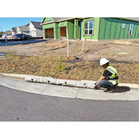 Ultra-Gutter Guard&reg;, Sediment, 96" L x 9" W Nassau Supply