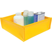 Flexible Ultra-Utility Tray&reg;, 12" L x 12" W x 4.8" H, 1.5 US Gal. Spill Capacity Nassau Supply