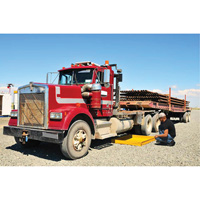 Flexible Ultra-Utility Tray&reg;, 42" L x 42" W x 4.8" H, 18 US gal. Spill Capacity Nassau Supply
